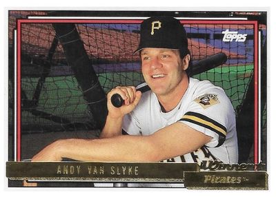 Van Slyke, Andy / 1992 Pittsburgh Pirates / Topps #545