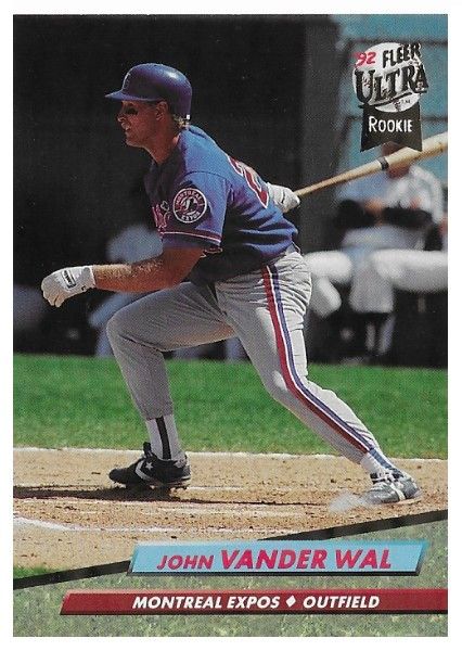 Vander Wal, John / 1992 Montreal Expos / Ultra #523