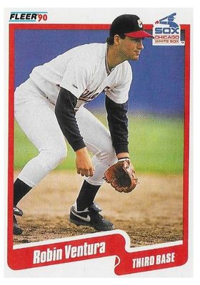 Ventura, Robin / 1990 Chicago White Sox / Fleer #550