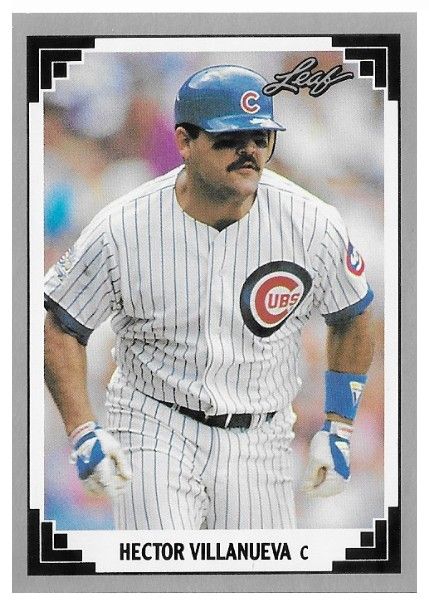 Villanueva, Hector / 1991 Chicago Cubs / Leaf #75