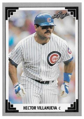 Villanueva, Hector / 1991 Chicago Cubs / Leaf #75