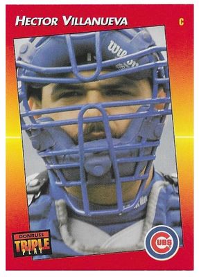 Villanueva, Hector / 1992 Chicago Cubs / Triple Play #28