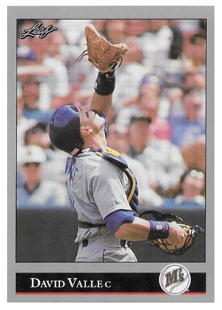 Valle, Dave / 1992 Seattle Mariners / Leaf #170