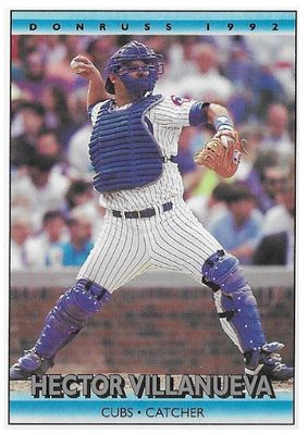 Villanueva, Hector / 1992 Chicago Cubs / Donruss #725