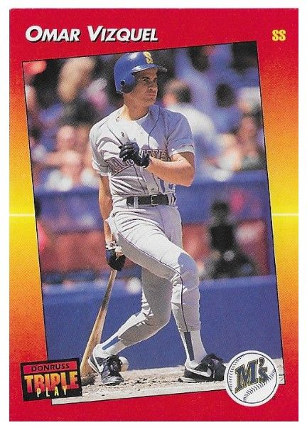 Vizquel, Omar / 1992 Seattle Mariners / Triple Play #137