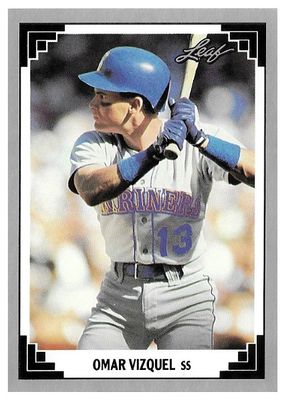 Vizquel, Omar / 1991 Seattle Mariners / Leaf #91