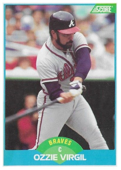 Virgil, Ozzie / 1989 Atlanta Braves / Score #111