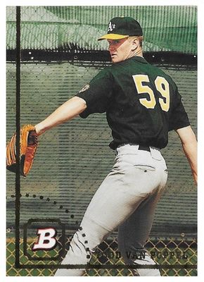 Van Poppel, Todd / 1994 Oakland Athletics / Bowman #548