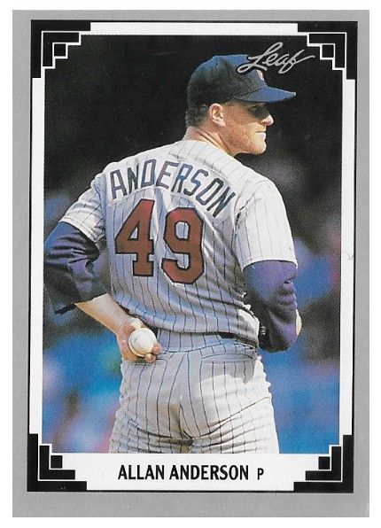 Anderson, Allan / 1991 Minnesota Twins / Leaf #259