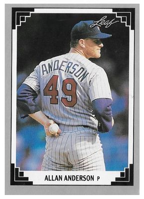 Anderson, Allan / 1991 Minnesota Twins / Leaf #259