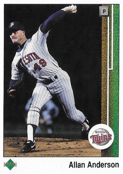 Anderson, Allan / 1989 Minnesota Twins / Upper Deck #85