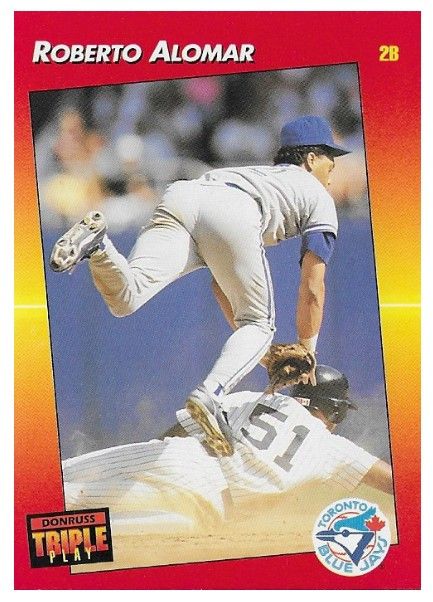 Alomar, Roberto / 1992 Toronto Blue Jays / Triple Play #84