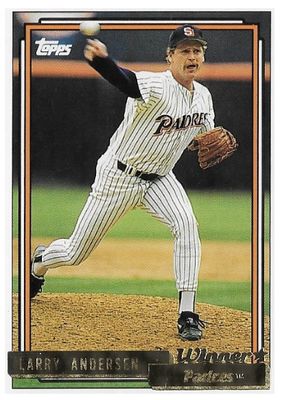 Andersen, Larry / 1992 San Diego Padres / Topps #616