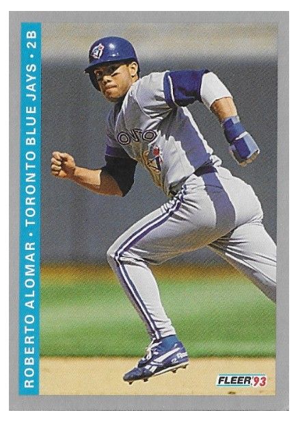 Alomar, Roberto / 1993 Toronto Blue Jays / Fleer #330