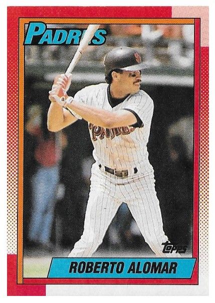 Alomar, Roberto / 1990 San Diego Padres / Topps #517