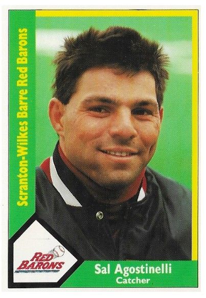 Agostinelli, Sal / 1990 Scranton-Wilkes Barre Red Barons / CMC #237