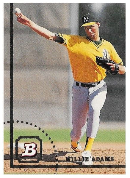 Adams, Willie / 1994 Oakland Athletics / Bowman #632