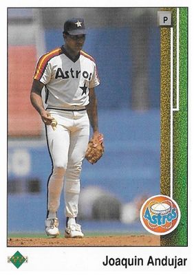 Andujar, Joaquin / 1989 Houston Astros / Upper Deck #79