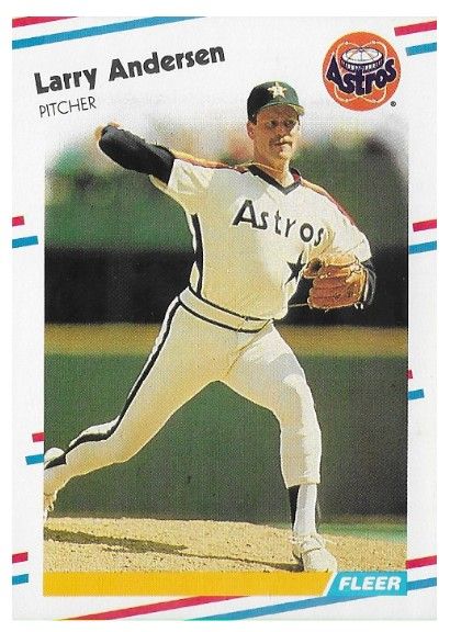 Andersen, Larry / 1988 Houston Astros / Fleer #438