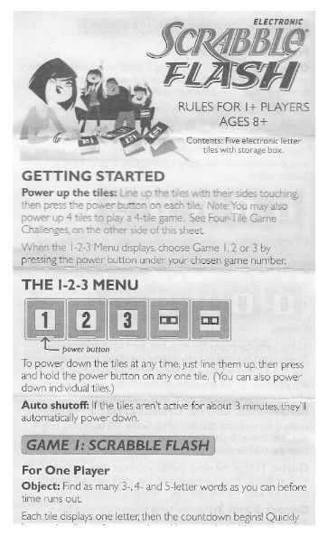 Hasbro / Electronic Scrabble Flash / 2010