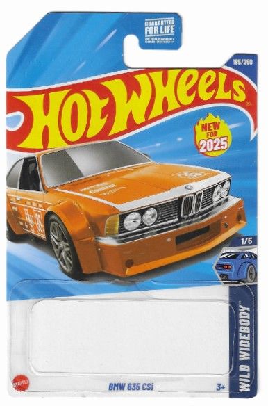 Hot Wheels / BMW 635 CSi / 2025