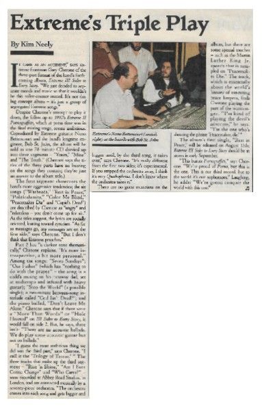 Extreme / Extreme's Triple Play / 1992