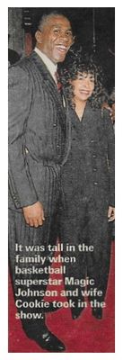 Johnson, Magic / Hollywood, CA--The Bodyguard Premiere / 1992