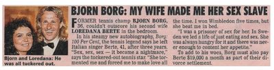 Borg, Bjorn / My Wife Made Me Her Sex Slave / 1992