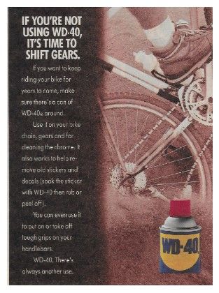 WD-40 / If You're Not Using WD-40, It's Time to Shift Gears / 1993