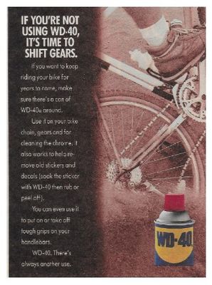 WD-40 / If You're Not Using WD-40, It's Time to Shift Gears / 1993