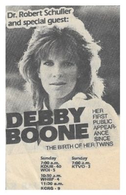 Boone, Debby / After the Birth of Her Twins / 1983