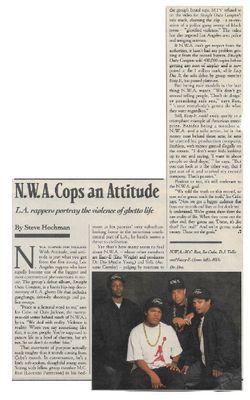 N.W.A. / N.W.A. Cops An Attitude / 1989