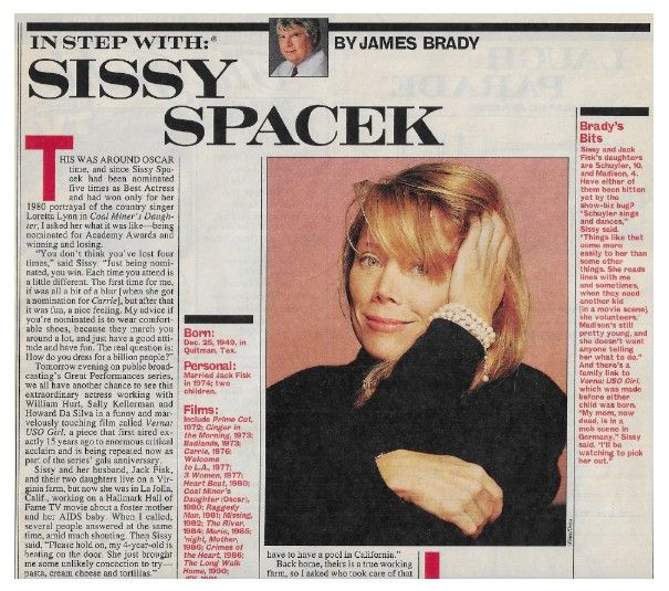 Spacek, Sissy / In Step with Sissy Spacek / 1993
