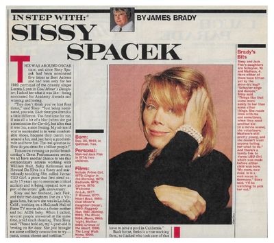 Spacek, Sissy / In Step with Sissy Spacek / 1993