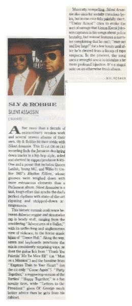 Sly + Robbie / Silent Assassin / 1989