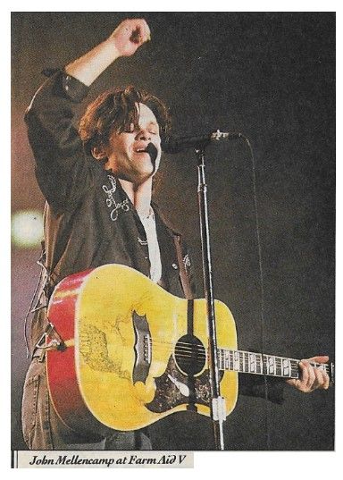 Mellencamp, John / Irving, TX--Farm Aid V / 1992