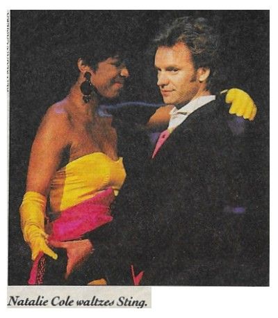 Sting--Natalie Cole / New York, NY--Carnegie Hall / 1992