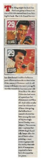 Presley, Elvis / U.S. Postal Service / 1992