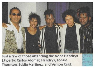 Hendryx, Nona / LP Party in Los Angeles / 1989