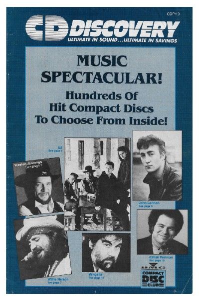CD Discovery / Music Spectacular! / 1989