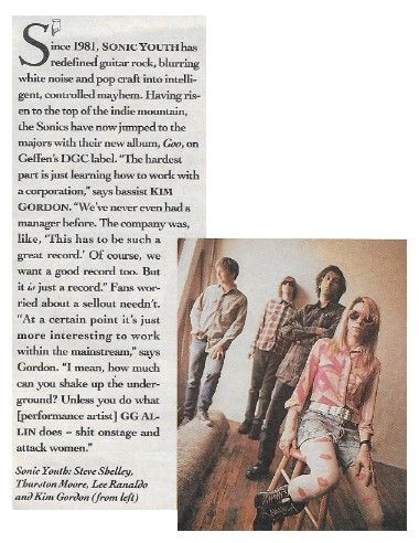 Sonic Youth / Redefined Guitar Rock / 1990