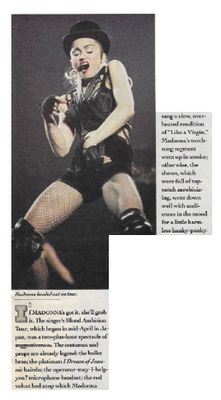 Madonna / Madonna Headed Out On Tour / 1990