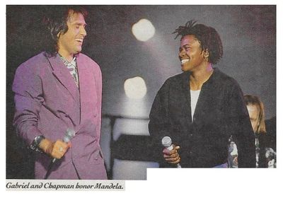 Chapman, Tracy--Peter Gabriel / London, UK--Wembley Stadium / 1990