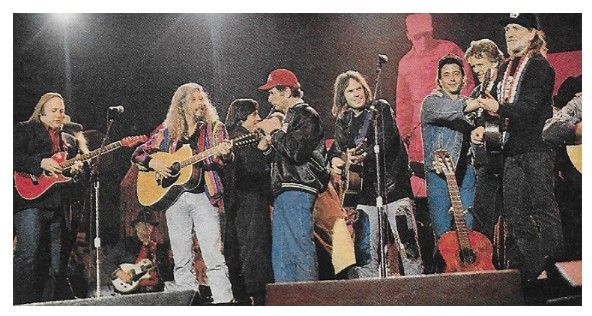 Nelson, Willie / Indianapolis, IN--Farm Aid IV / 1990