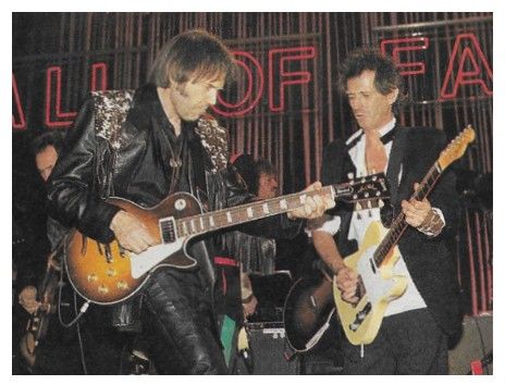 Young, Neil--Keith Richards / New York, NY--Waldorf Hotel / 1992