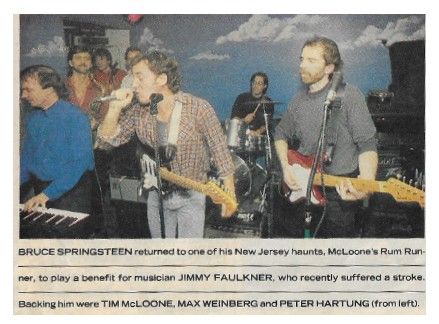 Springsteen, Bruce / Benefit for Musician Jimmy Faulkner / 1991