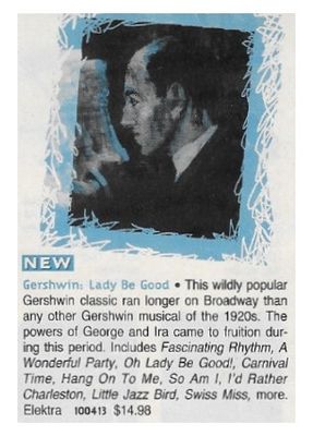 Gershwin / Lady Be Good / 1992