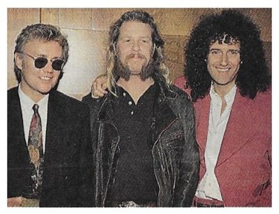 Queen / Innuendo Release Party--with James Hetfield / 1991