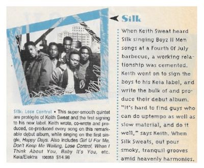 Silk / Lose Control / 1992