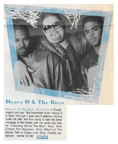Heavy D + The Boyz / Blue Funk / 1992